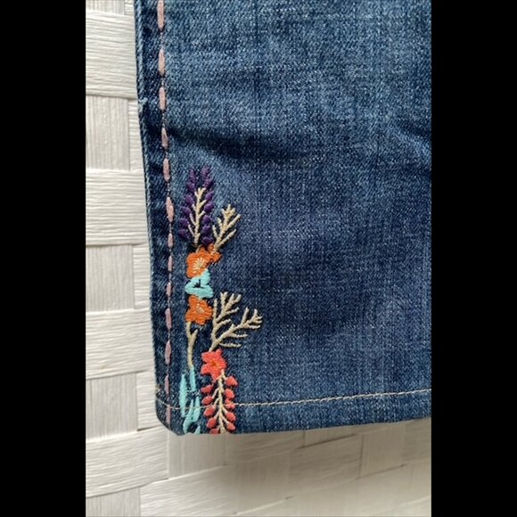 Joe's Vintage Series 1971 100% Cotton Medium Wash Boot Leg Jeans Pants W 28 - Picture 4 of 10